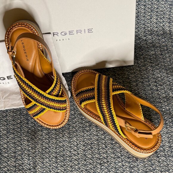 Clergerie Plaform Slides Size 8 - 8.5 Women - Picture 7 of 8